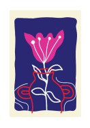 Flower In Vase | Stwórz własny plakat