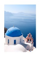 Santorini In Greece | Stwórz własny plakat
