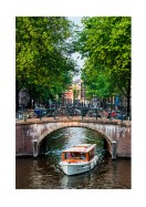 Canal In Amsterdam | Stwórz własny plakat