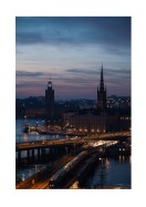 Stockholm By Night | Stwórz własny plakat