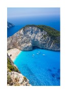 Navagio Beach In Greece | Stwórz własny plakat