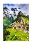 View Of Machu Picchu In Peru | Stwórz własny plakat
