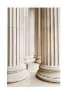 Row Of Marble Columns | Stwórz własny plakat